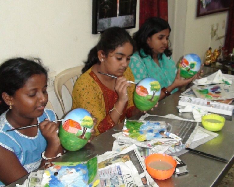 Ostrich Egg Painting Workshop