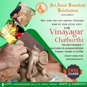 Vinayagar Chathurthi Workshop